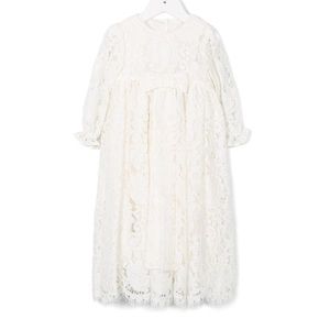 BNWT Dolce and Gabbana Baptism long lace dress